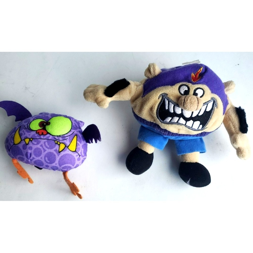 Original‎ Silly Slammers Toy Bronx Bomber Wrestler BATTY Plush Mini lot 1990's
